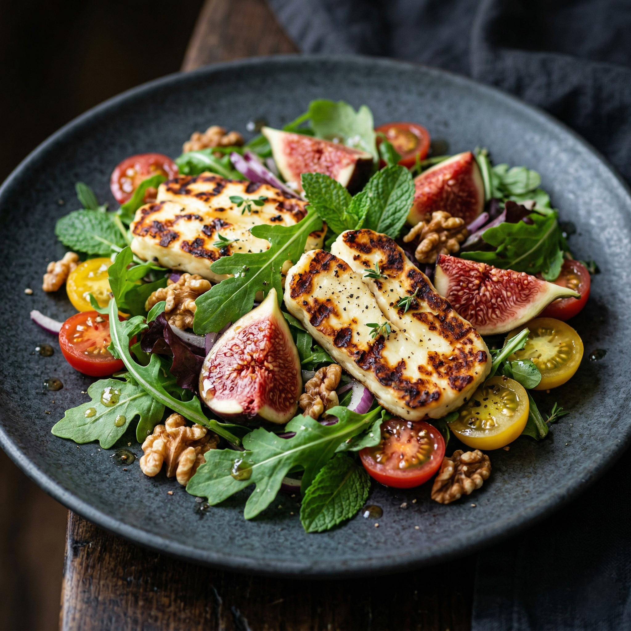 Sałatka Halloumi